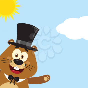 Groundhog's Clipart