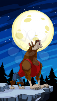 Wolfman Clipart