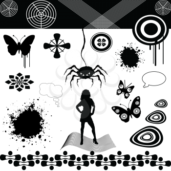 Spiders Clipart