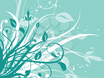 Abstract floral background
