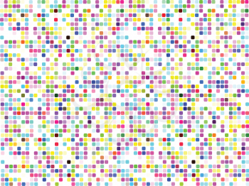 Background of coloured dots