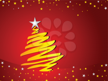 Christmas tree background