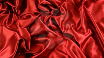 Background of red satin