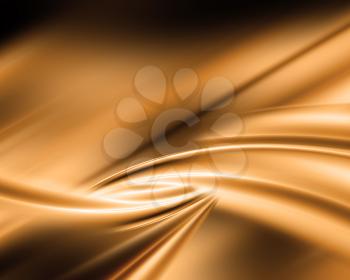 Abstract background in golden shades