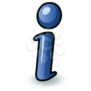 Royalty Free Clipart Image of an I