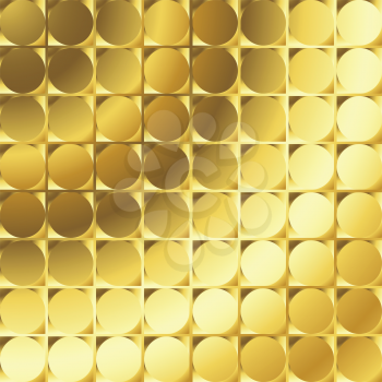 Royalty Free Clipart Image of a Golden Texture