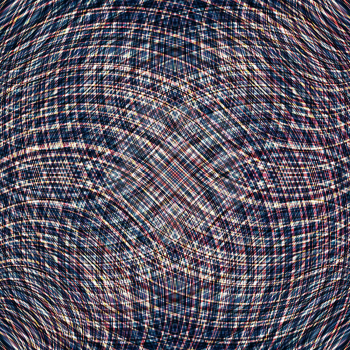 Wavy pattern, abstract art illustration