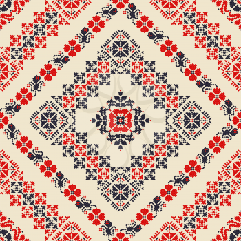 Romanian traditional pattern 118