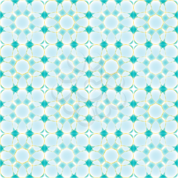 Royalty Free Clipart Image of an Aqua Background