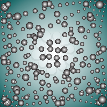 Royalty Free Clipart Image of Bubbles