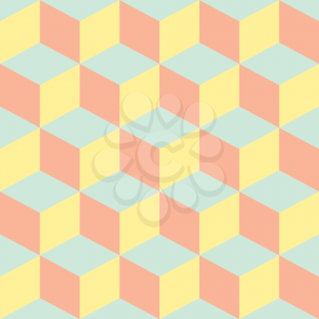 Royalty Free Clipart Image of a Pastel Pattern