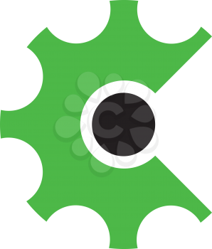 Royalty Free Clipart Image of a C