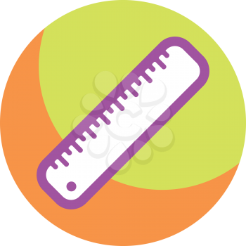Royalty Free Clipart Image of a Ruler