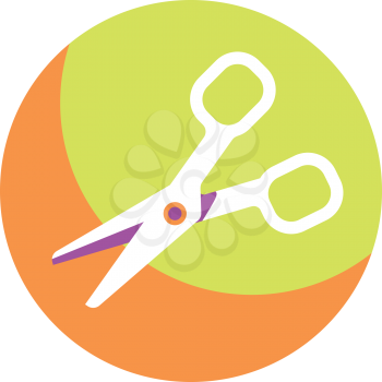 Royalty Free Clipart Image of Scissors