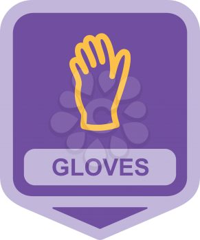 Royalty Free Clipart Image of Glove