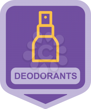 Royalty Free Clipart Image of a Deodorant