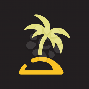 Royalty Free Clipart Image of a Palm