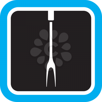 Royalty Free Clipart Image of Fork