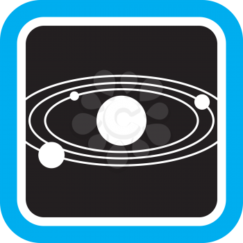Royalty Free Clipart Image of Space