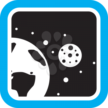 Royalty Free Clipart Image of Space