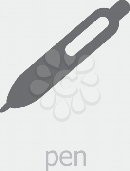 Royalty Free Clipart Image of a Pen