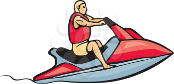 Motorboat Clipart