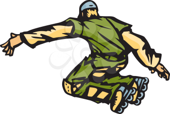 Skating Clipart