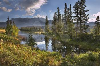 Royalty Free Photo of a Mountain Lake