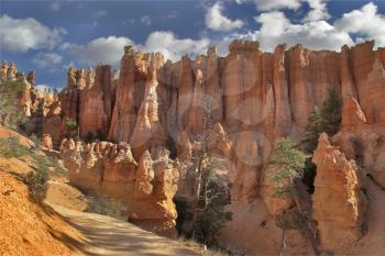 Royalty Free Photo of the Bryce Canyon in Utah
