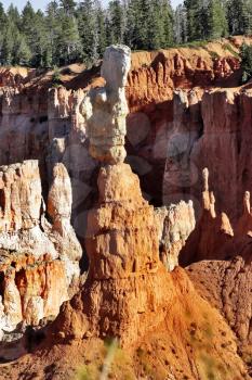 The well-known orange rocks in Bryce canyon in state of Utah.. More magnificent pictures from the American and Canadian National parks you can look hundreds in my portfolio. Welcome!