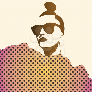 fashion woman with sunglasses