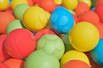Royalty Free Photo of Coloured Balls