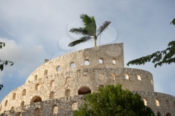 Moderm Mayan building