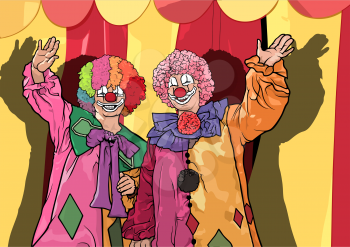 Clowns Clipart