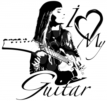 Guitarist Clipart