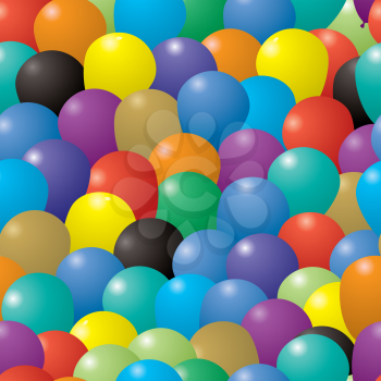 Royalty Free Clipart Image of a Ball Background