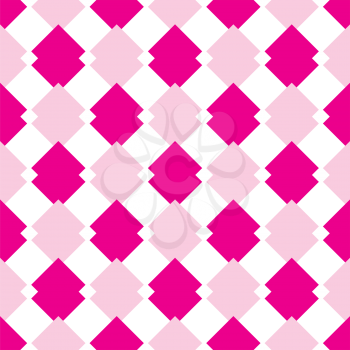Royalty Free Clipart Image of a Diamond Pattern