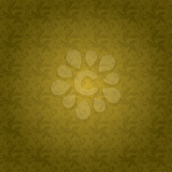 Royalty Free Clipart Image of a Golden Background
