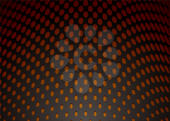 Royalty Free Clipart Image of a Dotted Background