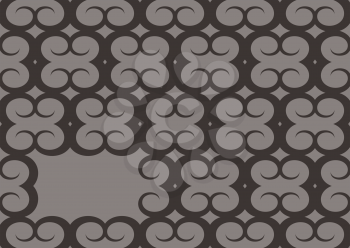 Royalty Free Clipart Image of a Grey and Black Background