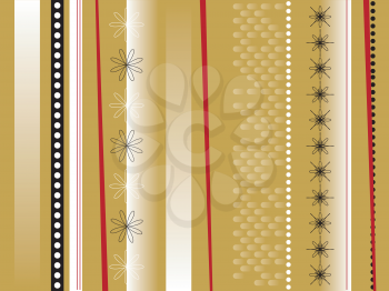 Royalty Free Clipart Image of a Vertical Pattern Background