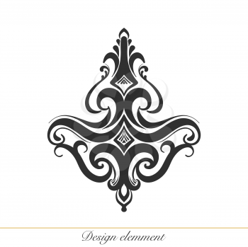 Royalty Free Clipart Image of a Decorative Element