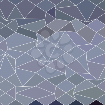 Low polygon style illustration of a blue grey abstract background.
