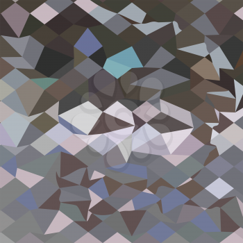 Low polygon style illustration of a mask abstract background.