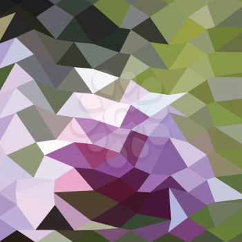 Low polygon style illustration of a pale lavender abstract geometric background.