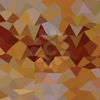 Low polygon style illustration of  mikado yellow abstract geometric background.