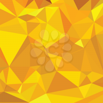 Low polygon style illustration of a peridot yellow abstract geometric background.