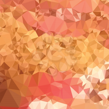 Low polygon style illustration of a wild orchid abstract geometric background.