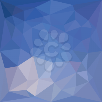 Low polygon style illustration of a powder blue abstract geometric background.