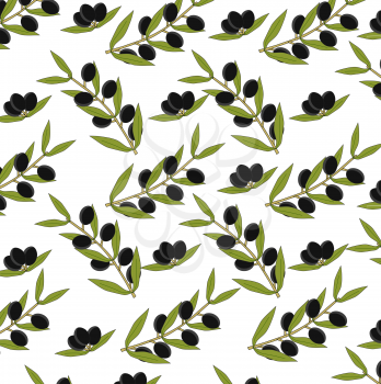 Olive Seamless Background 